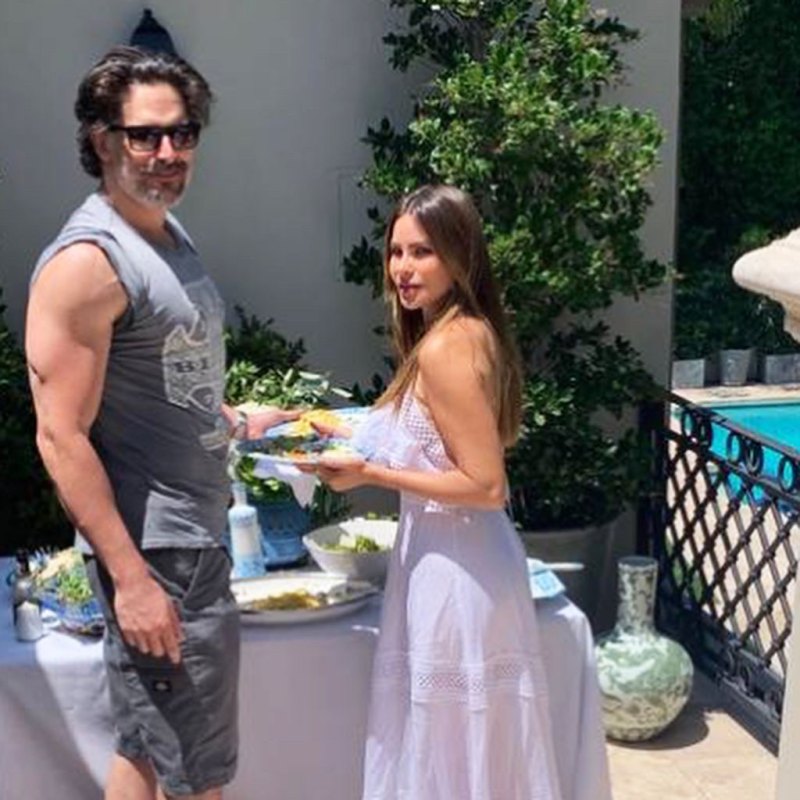 Sofia Vergara Celebrates Her Birthday With a Food-Filled Patio Party