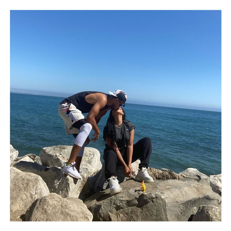 Stephen Curry and Ayesha Curry Relationship Timeline Self Timer Rocks Water