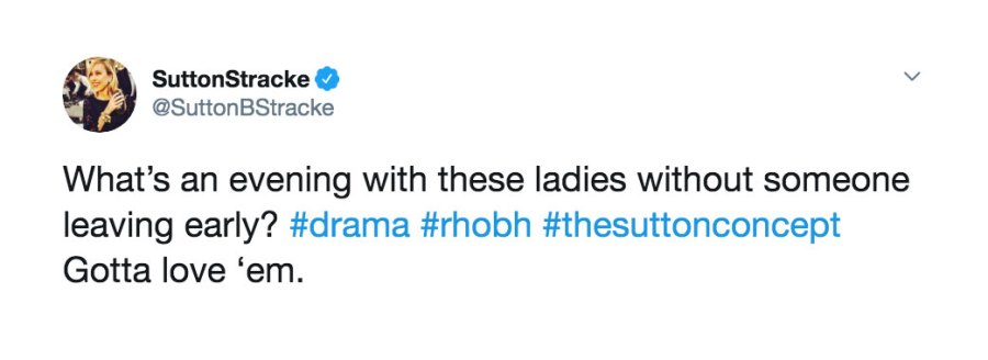 Sutton Stracke Twitter 06 Denise Richards Joking Strip Club RHOBH