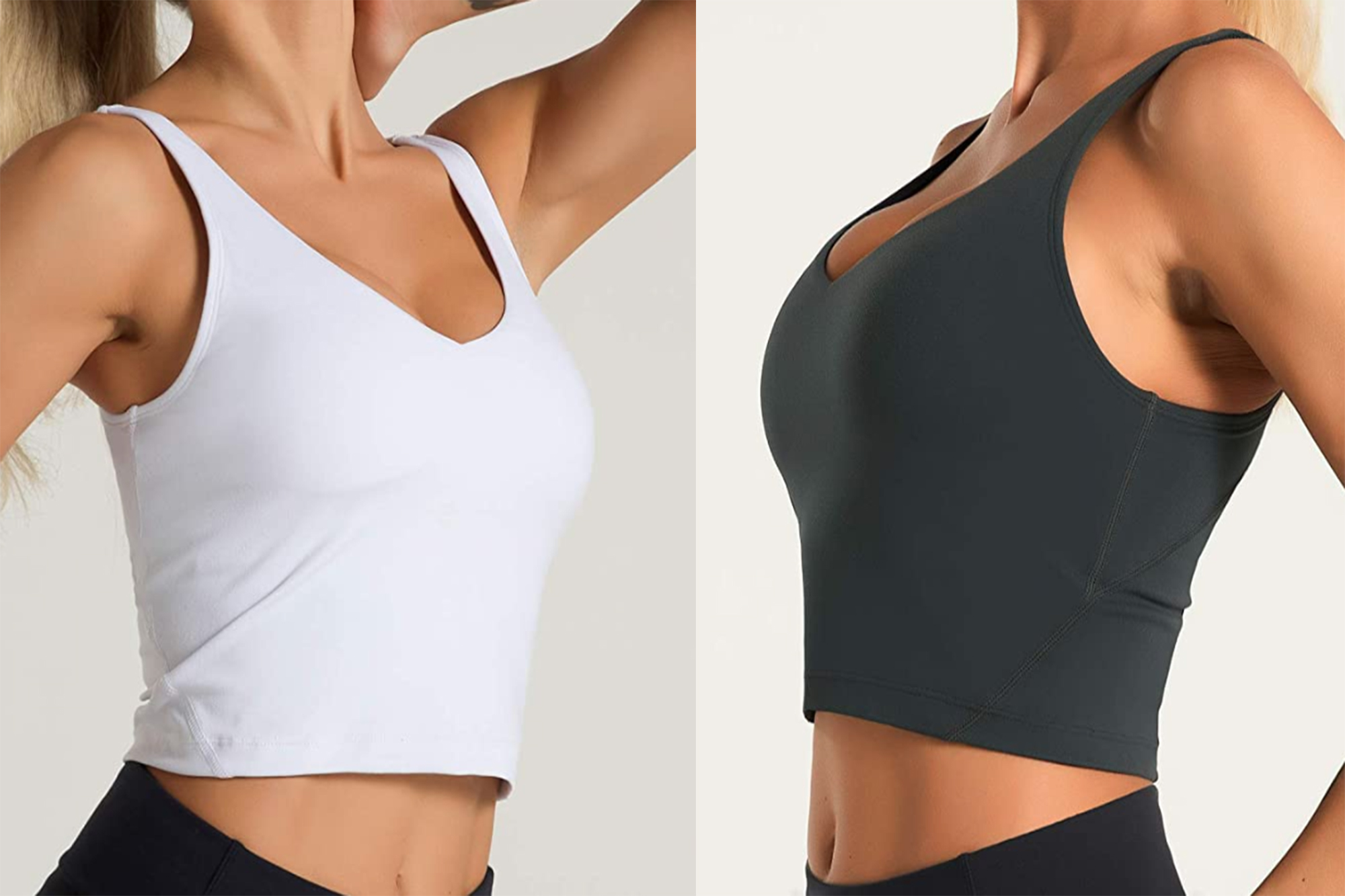 THE GYM PEOPLE Women’s Longline Sports Bra