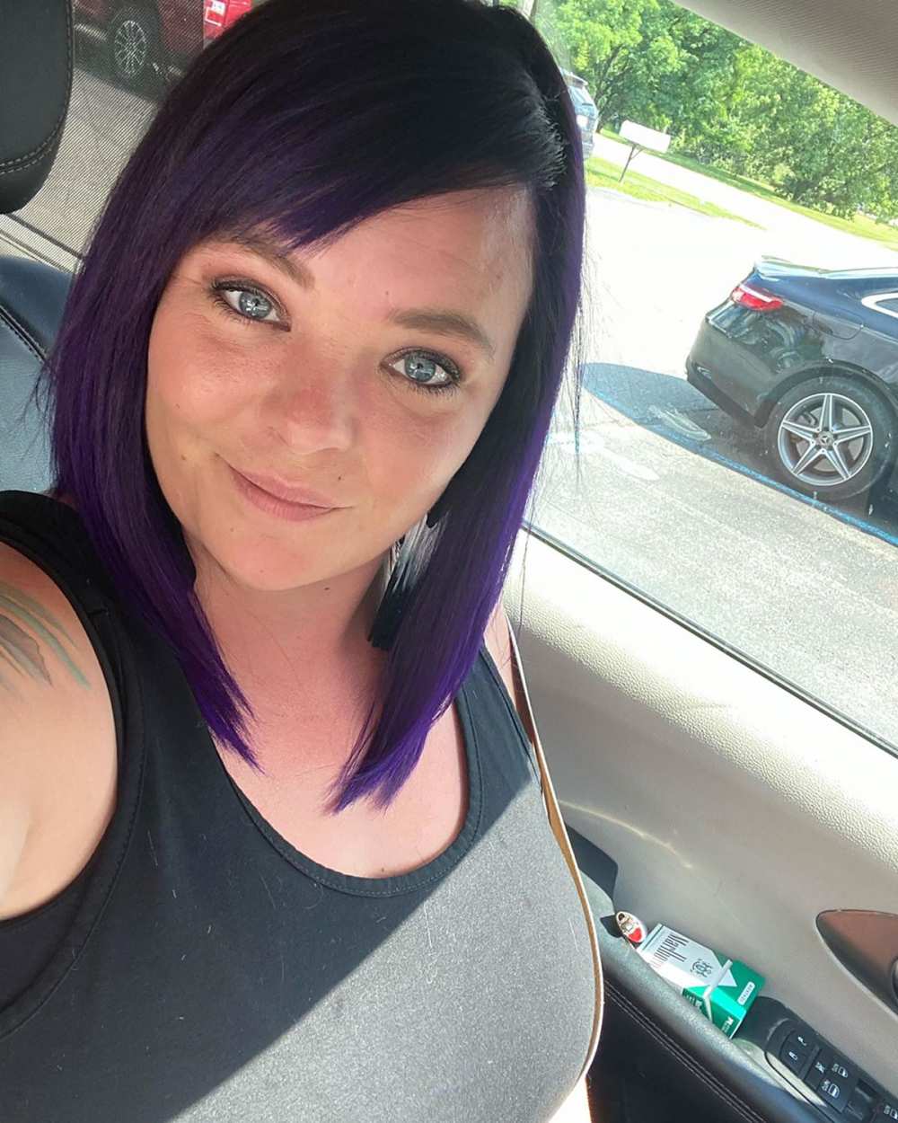 'Teen Mom' Star Catelynn Baltierra Debuts a New Haircut &mdash; and Purple Locks!