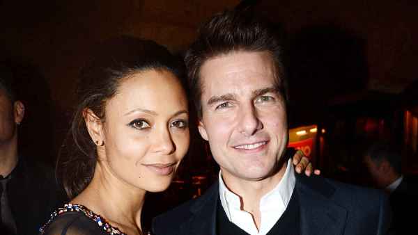 Thandie Newton and Tom Cruise at Pre-BAFTA Dinner Thandie Newton Recalls Tom Cruise Giving Her a Book With the Greatest Hits of Scientology for Christmas