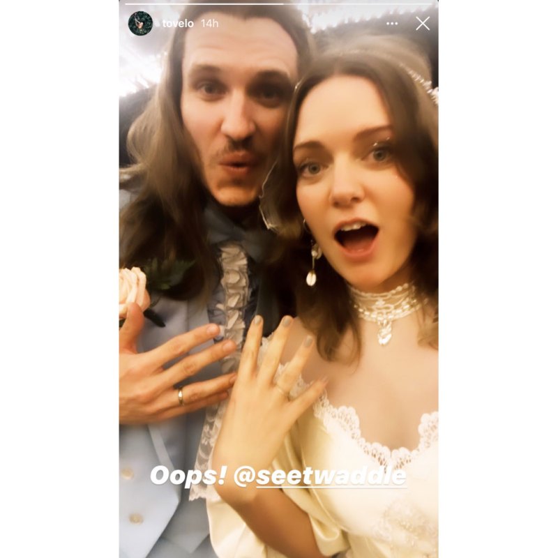 Tove Lo and Charlie Twaddle Celebrity Weddings of 2020