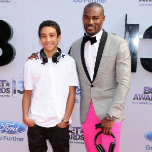 Tyson Beckford Describes Coparenting With Son Jordans Incredible Mom April Roomet
