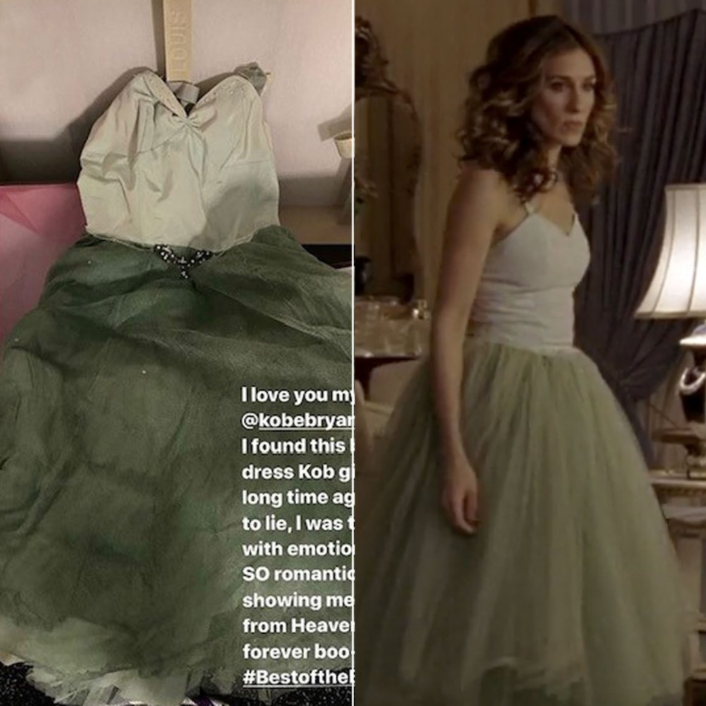 Vanessa Bryant Shares a Pic of the 'Sex and the City' Dress Kobe Gifted Her