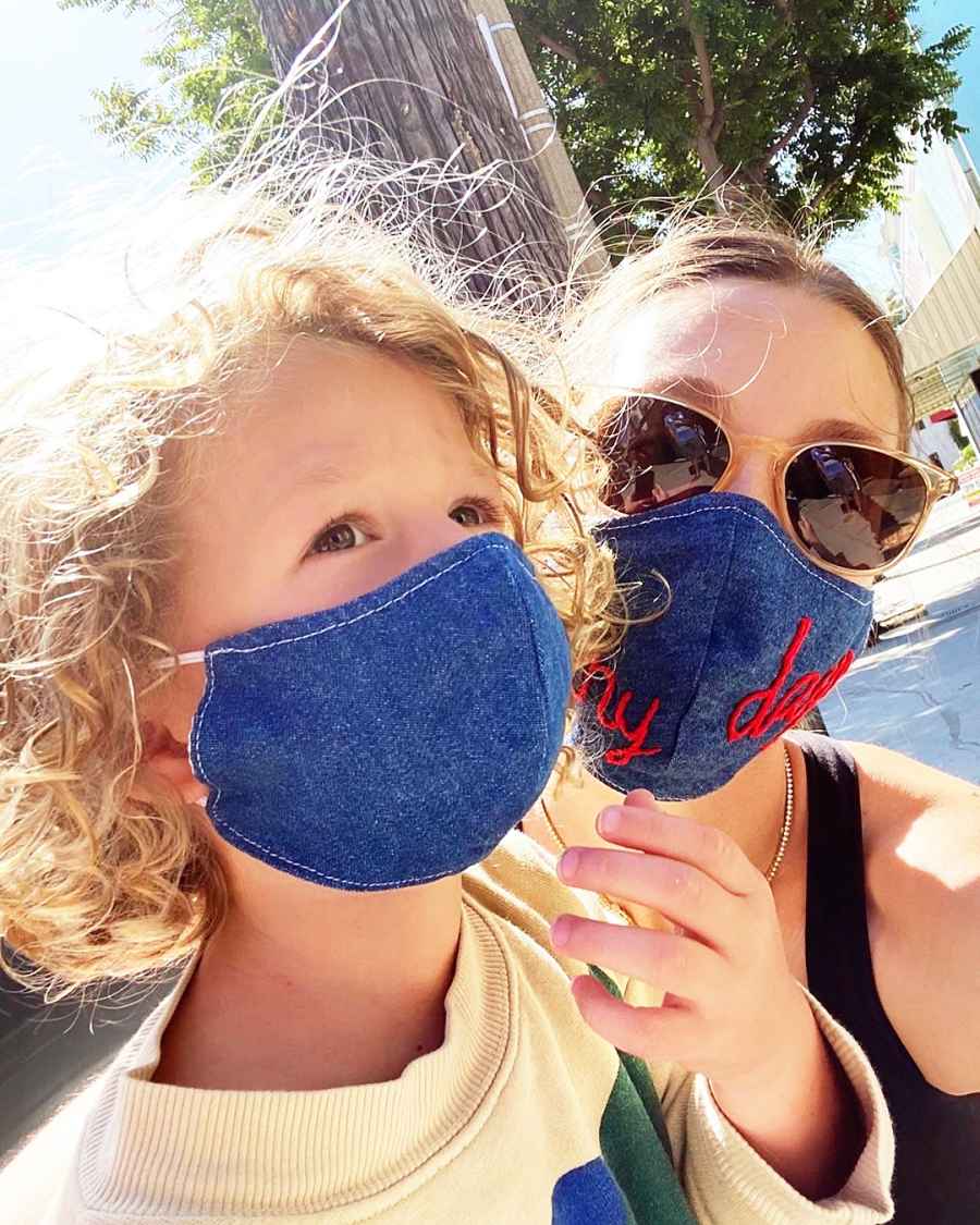 Whitney Port and Sonny Celebrity Kids Wearing Face Masks Amid Coronavirus Pandemic