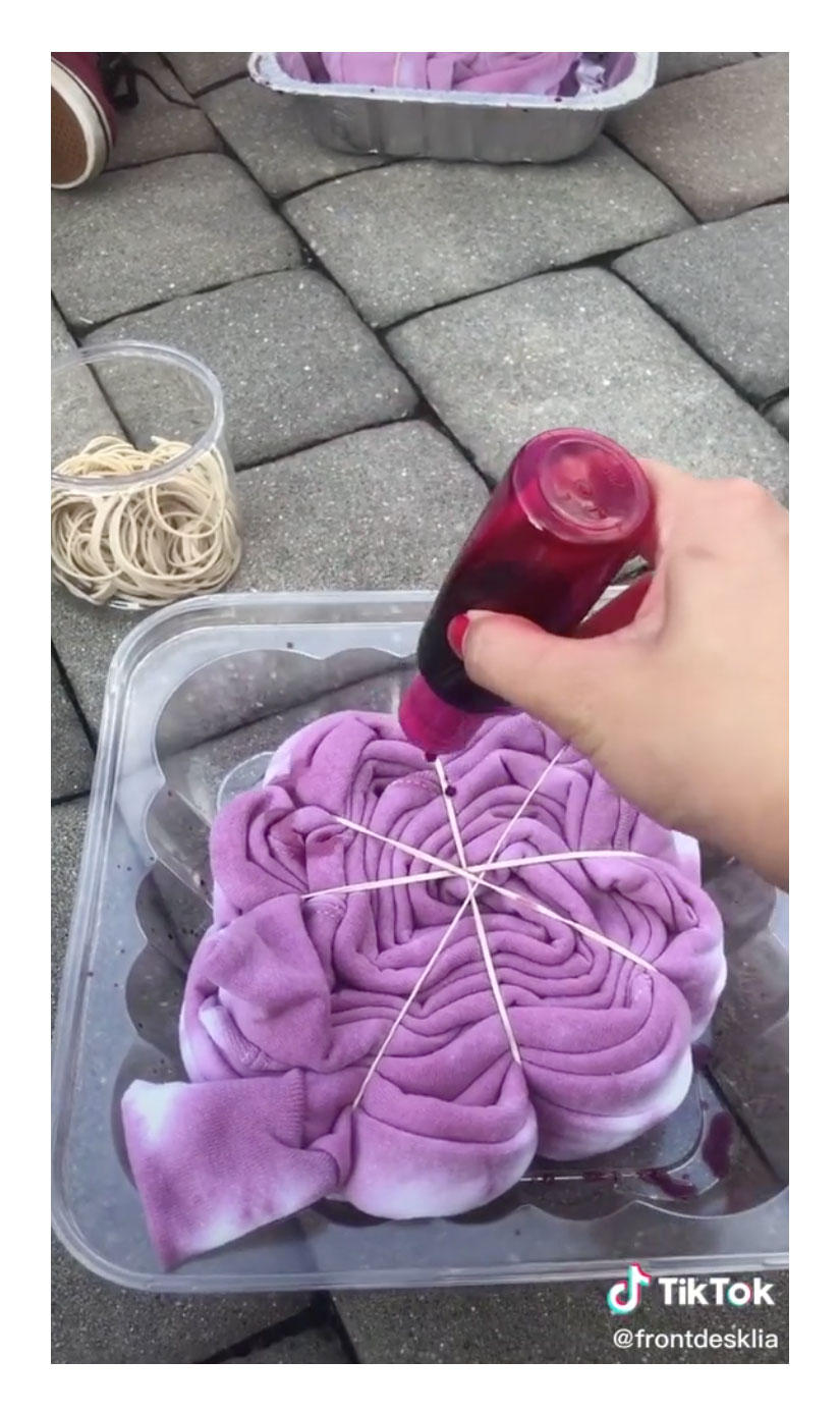 Wine Tie Dye TikTok Food Hacks