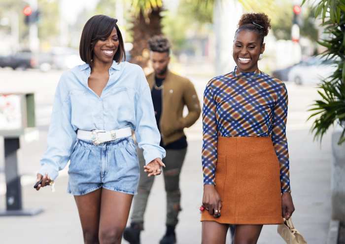 Yvonne Orji and Issa Rae in Insecure Emmy Nominations 2020