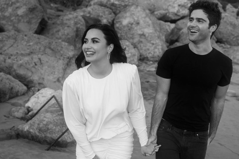 demi lovato max ehrich engaged