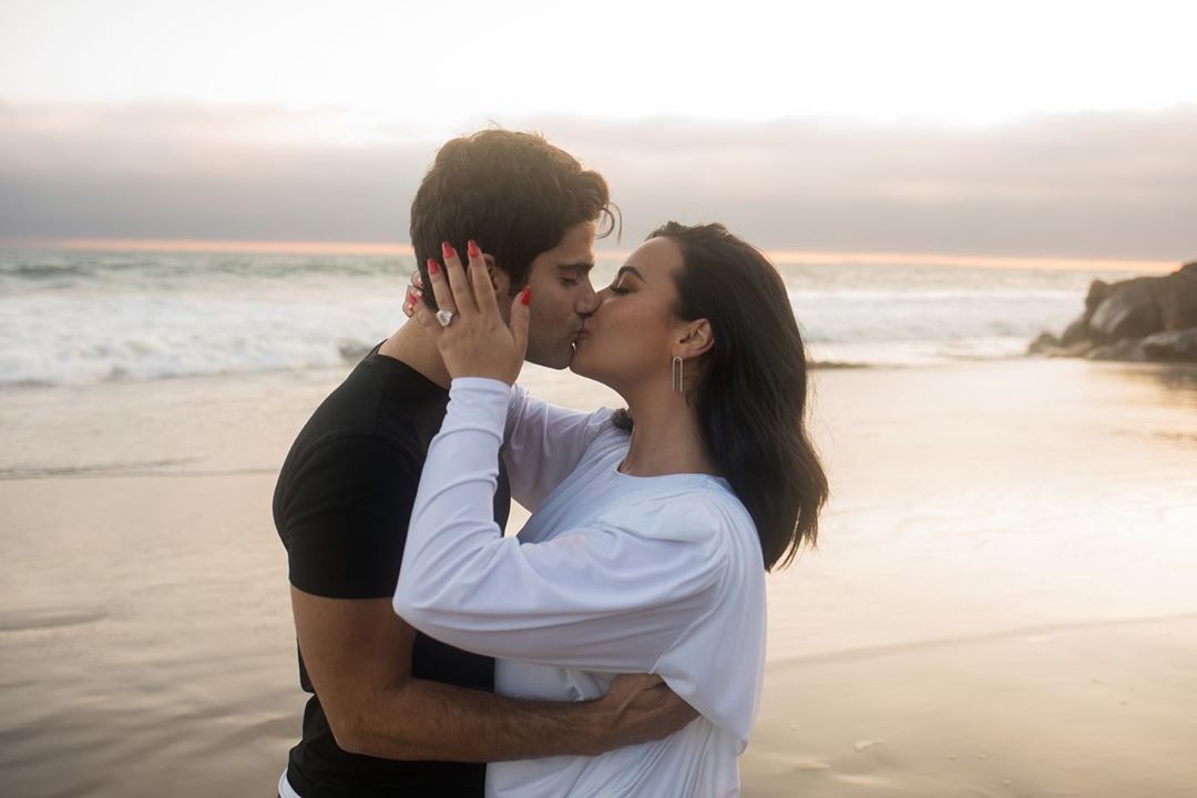 demi lovato max ehrich engaged