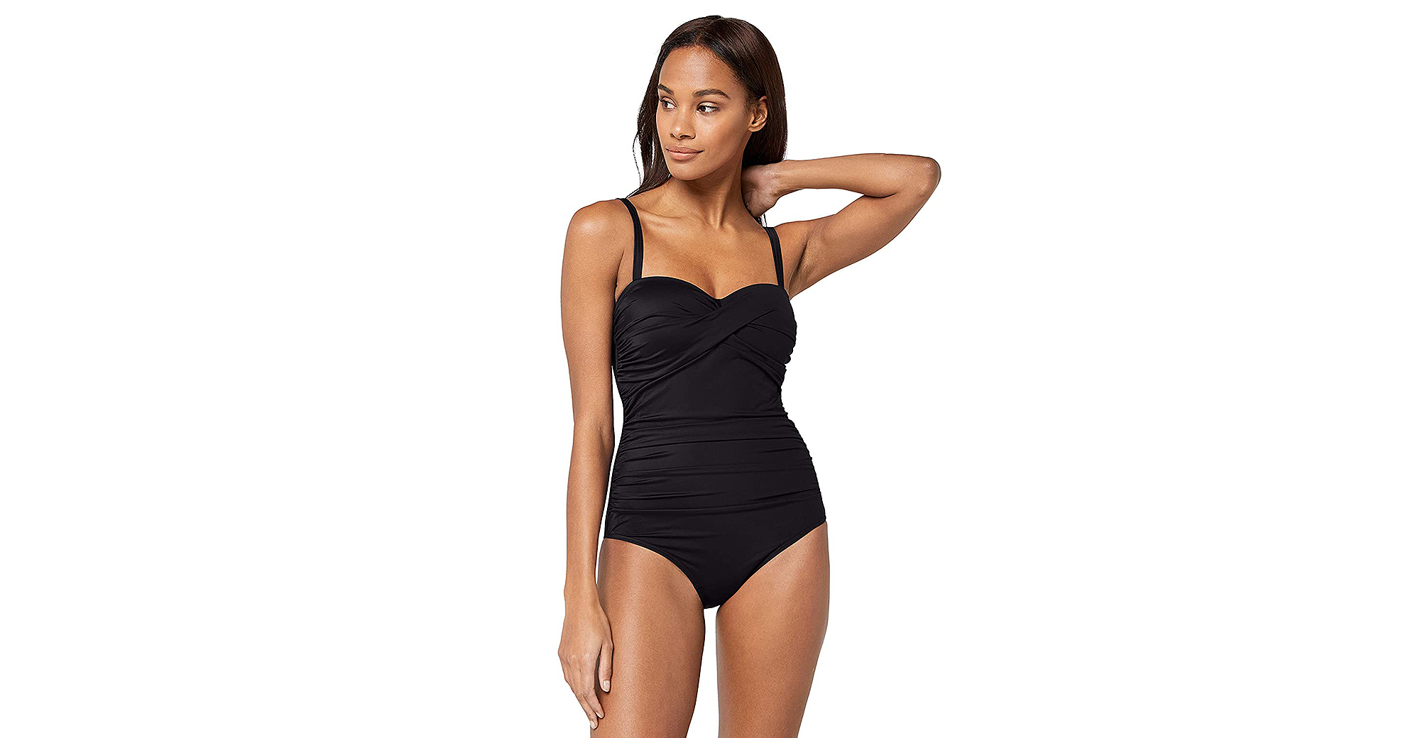Iris & Lilly Womens Tummy Control Shaping Swimsuit Brand