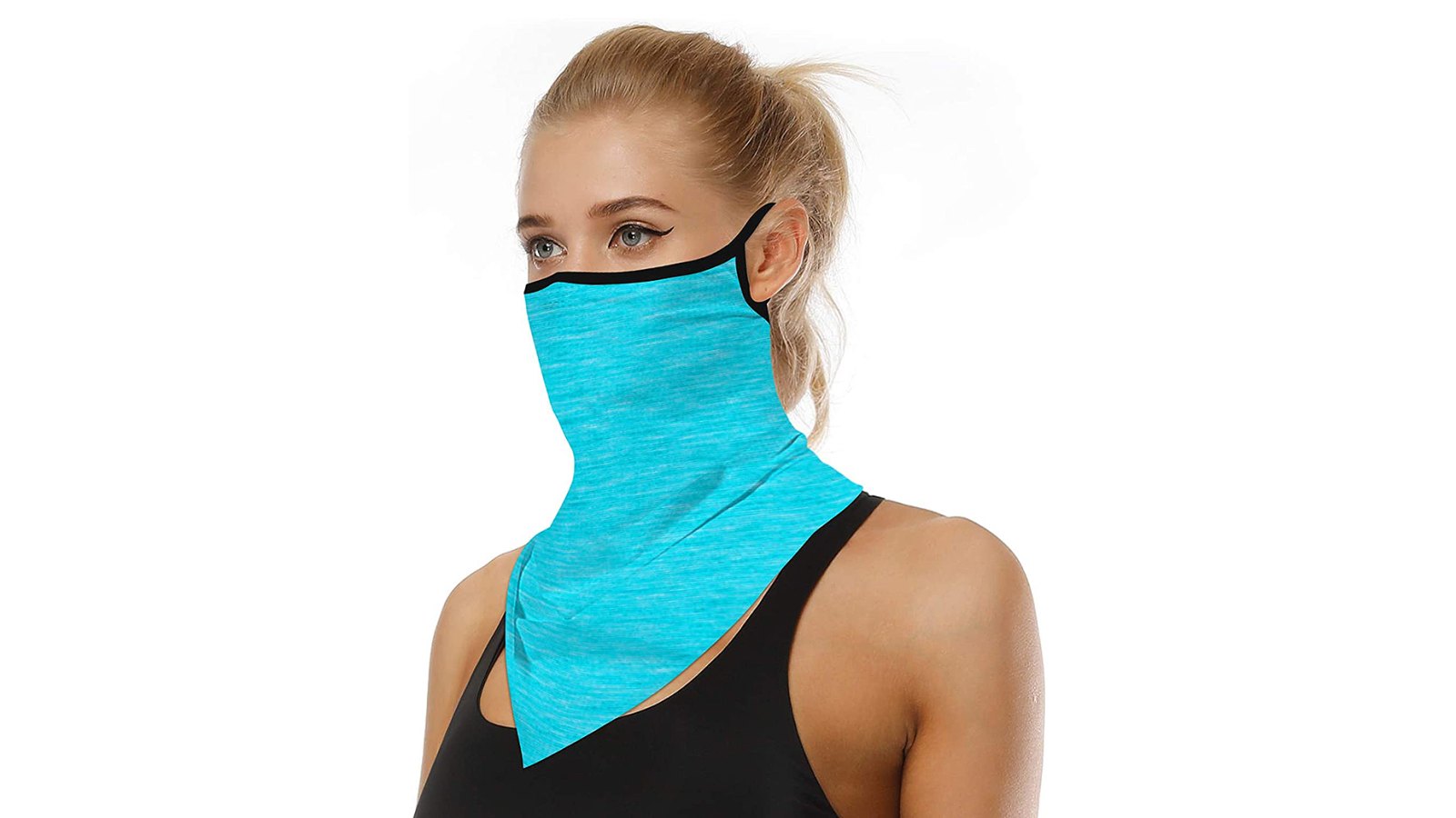 LOLONG Face Bandana Ear Loop Neck Gaiter