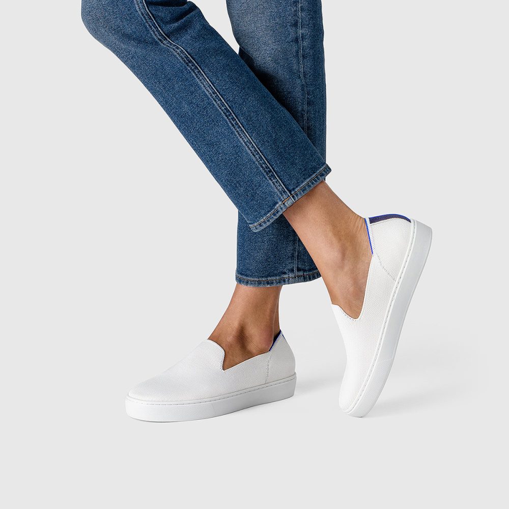 The Sneaker in Bright White