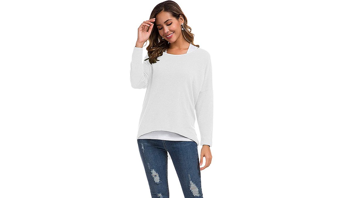 UGET Casual Oversized Baggy Sweater