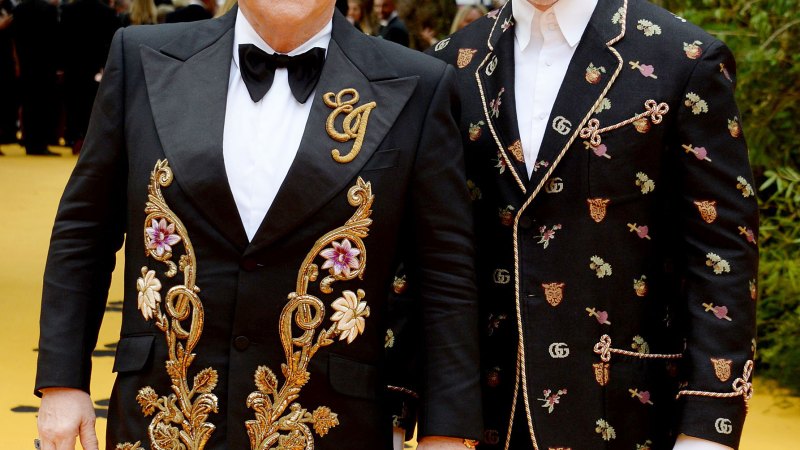 07 Elton John and David Furnish Hollywoods Gay Power Couples