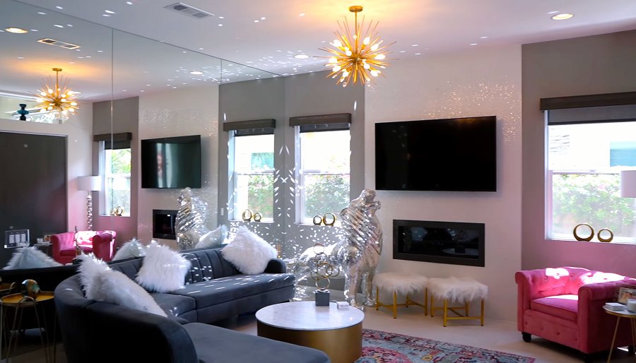 Living Room Scheana Shay Gives a Tour of Her Palm Springs Home