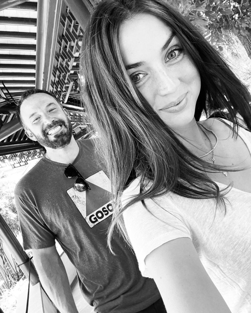 Ben Affleck Smiles in Cute Selfie With Girlfriend Ana de Armas