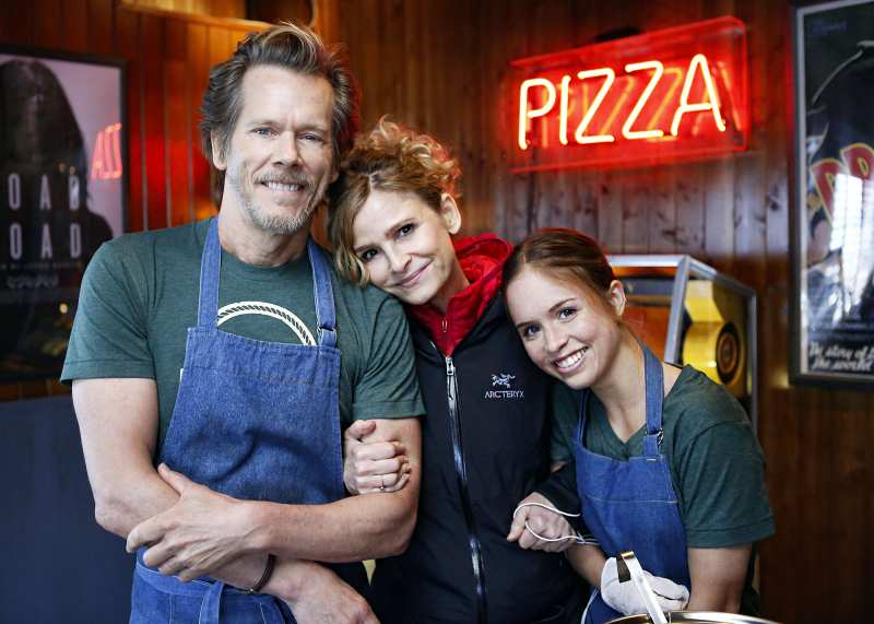 Kevin Bacon Kyra Sedgwick and Ryann Shane in Story Of a Gir Kevin Bacon and Kyra Sedgwick Relationship Timeline
