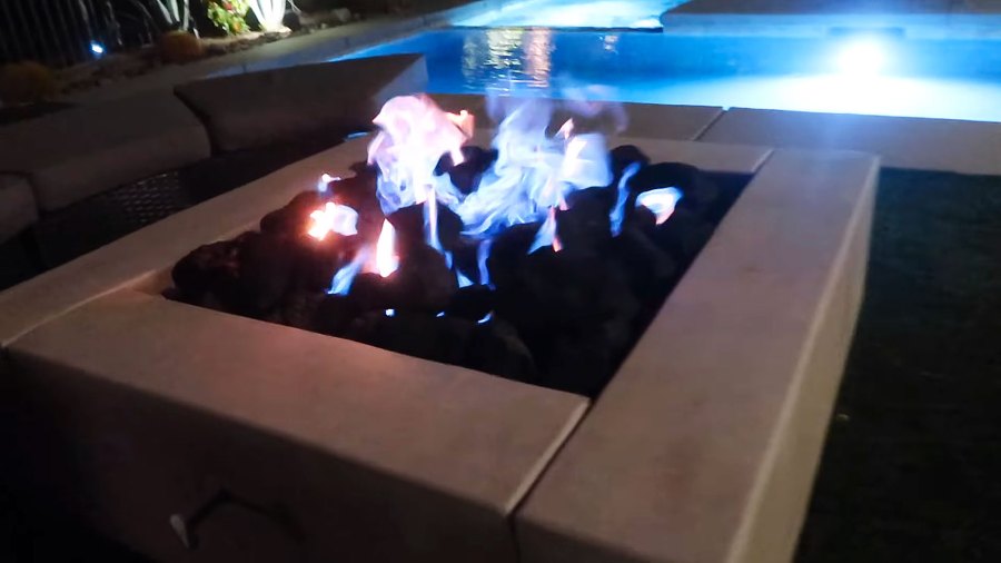 Fire Pit Scheana Shay Gives a Tour of Her Palm Springs Home