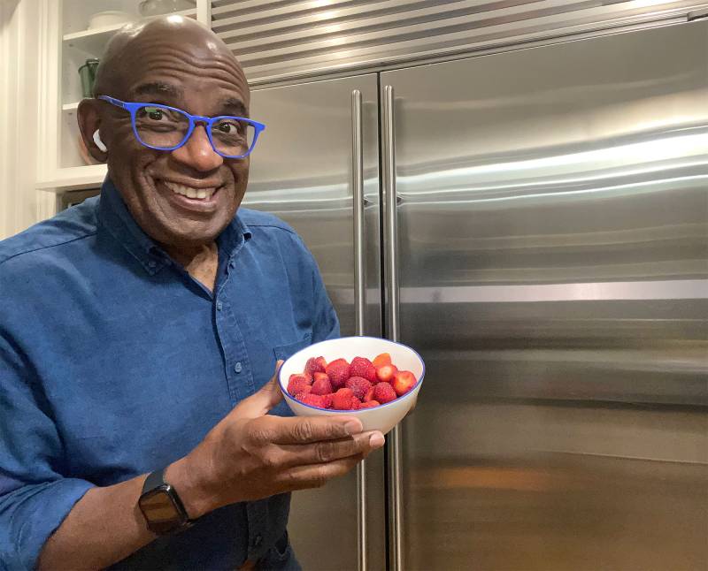 Al Roker Inside a Day in My Life Snack Time Strawberries