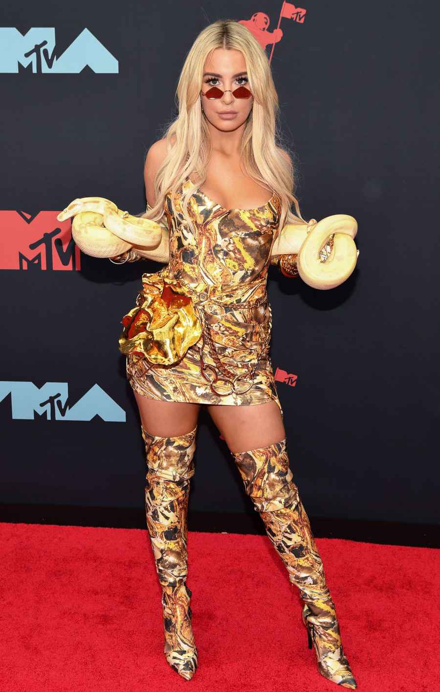 From Snakes to Meat Purses, See the All-Time Craziest VMAs Accessories