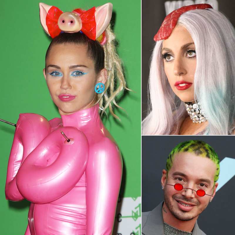 Relive the 10 Wildest VMAs Hair and Makeup Through the Years: Pics