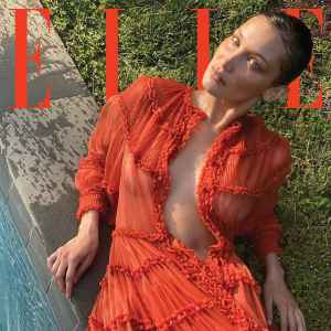 Pregnant Gigi Hadid Photographed Bella's August 'Elle' Magazine Cover