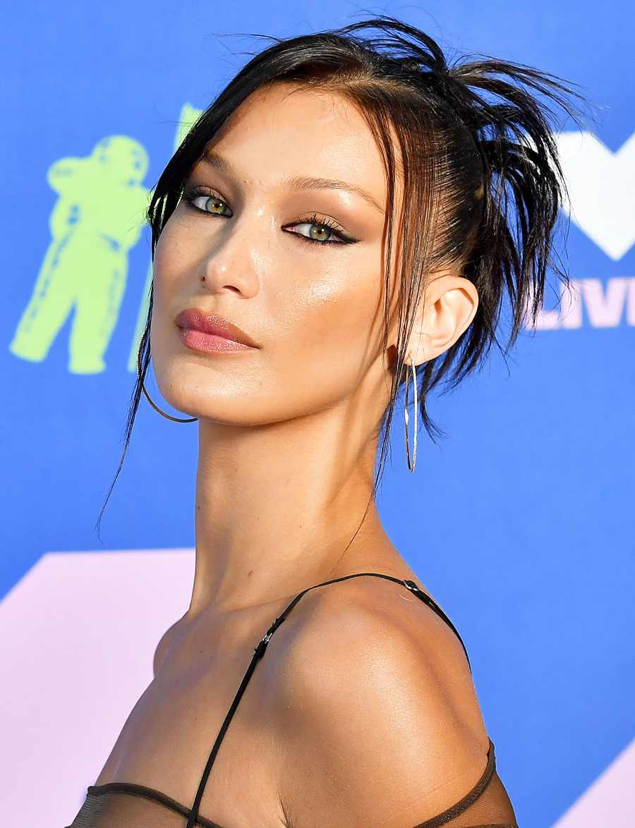 Bella Hadid VMAs 2020 Best Hair and Makeup Beauty Looks