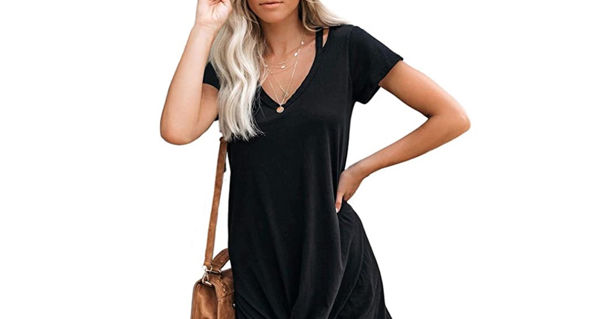 Berryou T-Shirt Dress Will Make You Look Good Without Even Trying