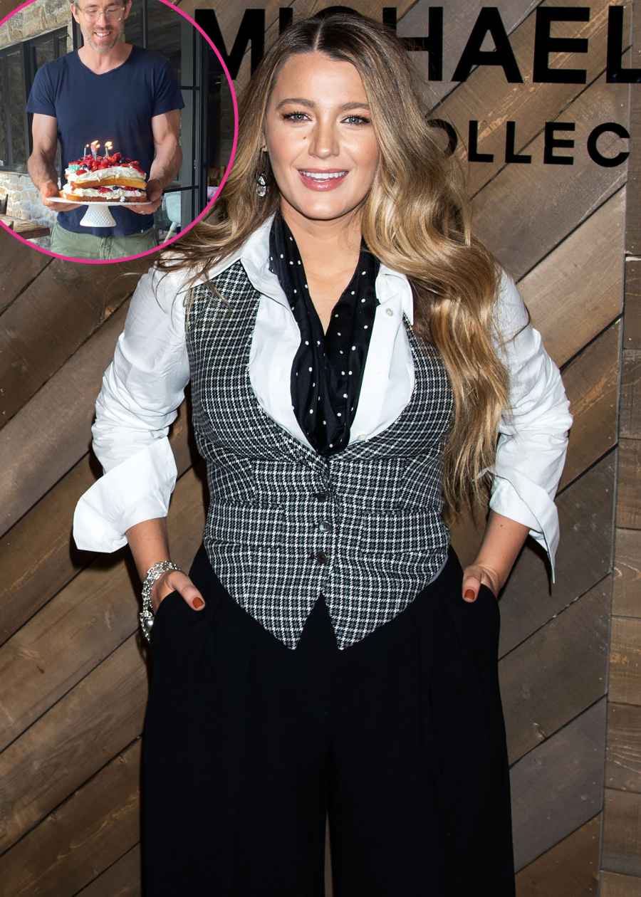 Blake Lively Celebrates Her 33rd Birthday With a Homemade Cake, Ryan Reynolds' Biceps and More