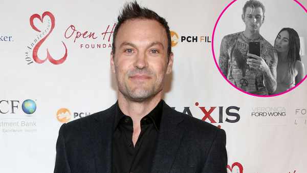 Brian Austin Green Seemingly Shades Megan Fox and Machine Gun Kellys PDA Pic With Photos of Sons
