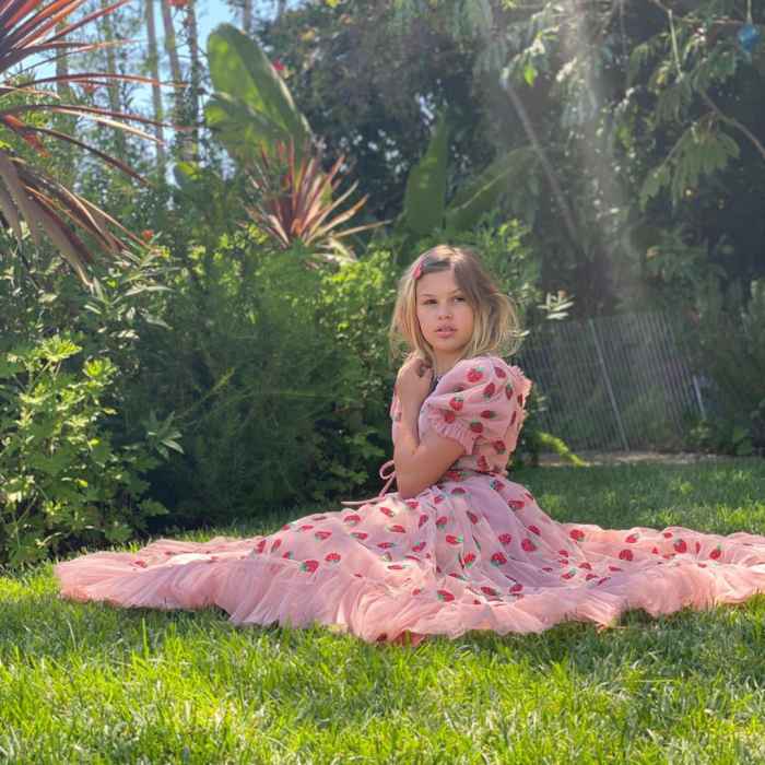 Busy Philipps Daughter Birdie Poses in a Dress for 12th Birthday 1