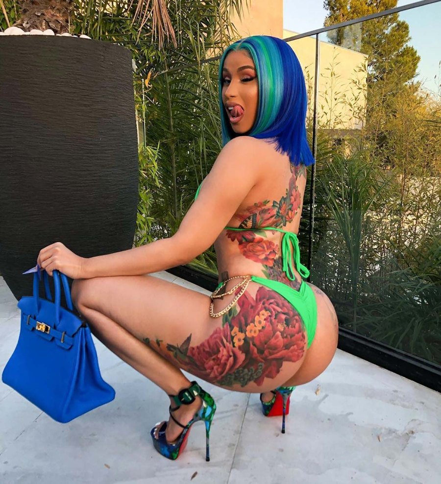 See Some of Cardi B's Boldest Hair Colors of All Time