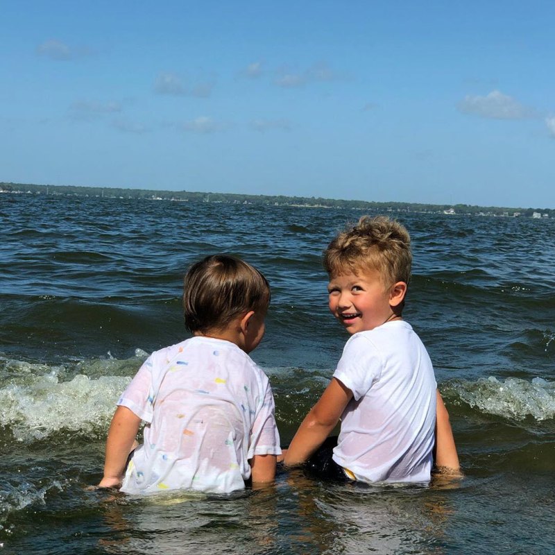Sean Lowe Celeb Families Hitting the Beach Summer 2020 Amid Coronavirus Pandemic