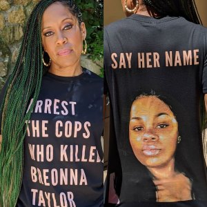 The Black T-Shirt With a Message Celebs Are Wearing All Over IG