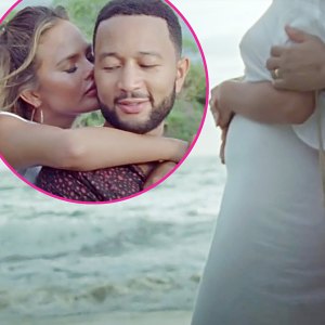 Pregnant Celebs Showing Baby Bumps in Music Videos Chrissy Teigen John Legend