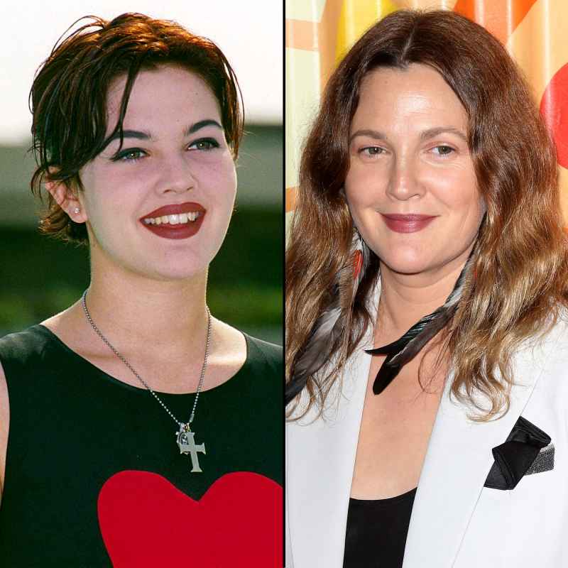 Drew Barrymore 90s Stars Then and Now