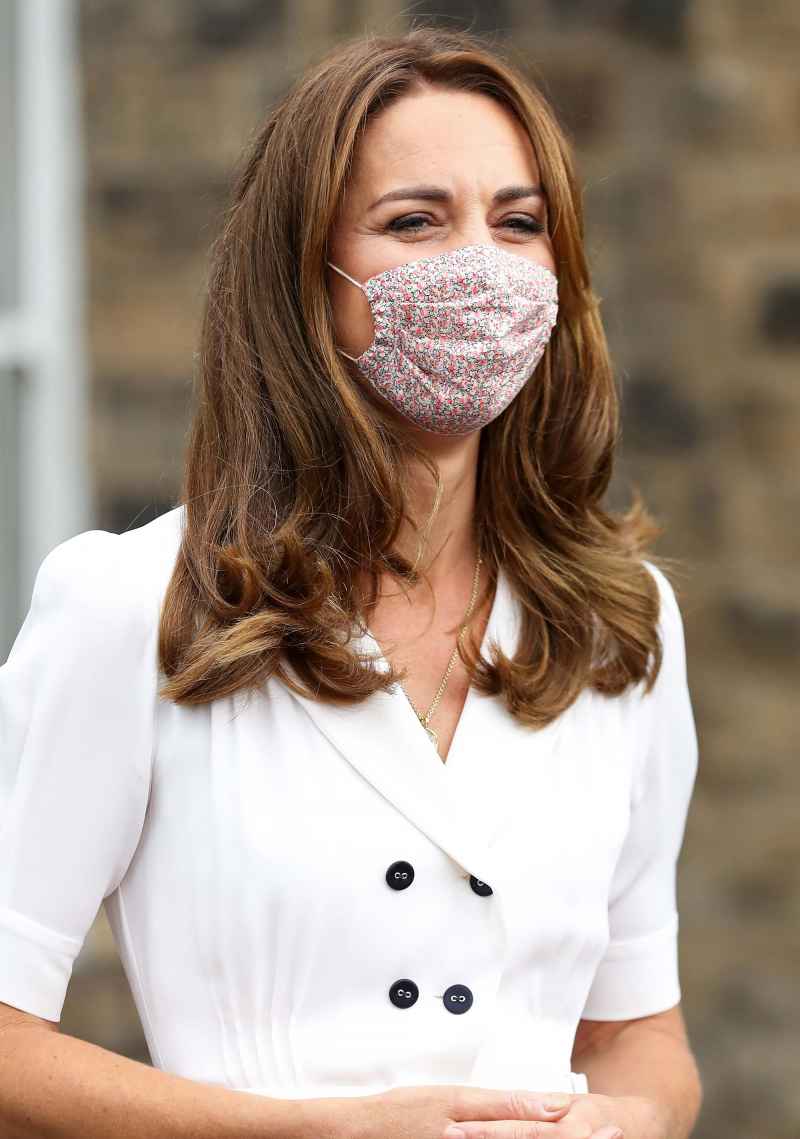 You Can Shop Duchess Kate's Summer-Perfect Floral Face Mask!