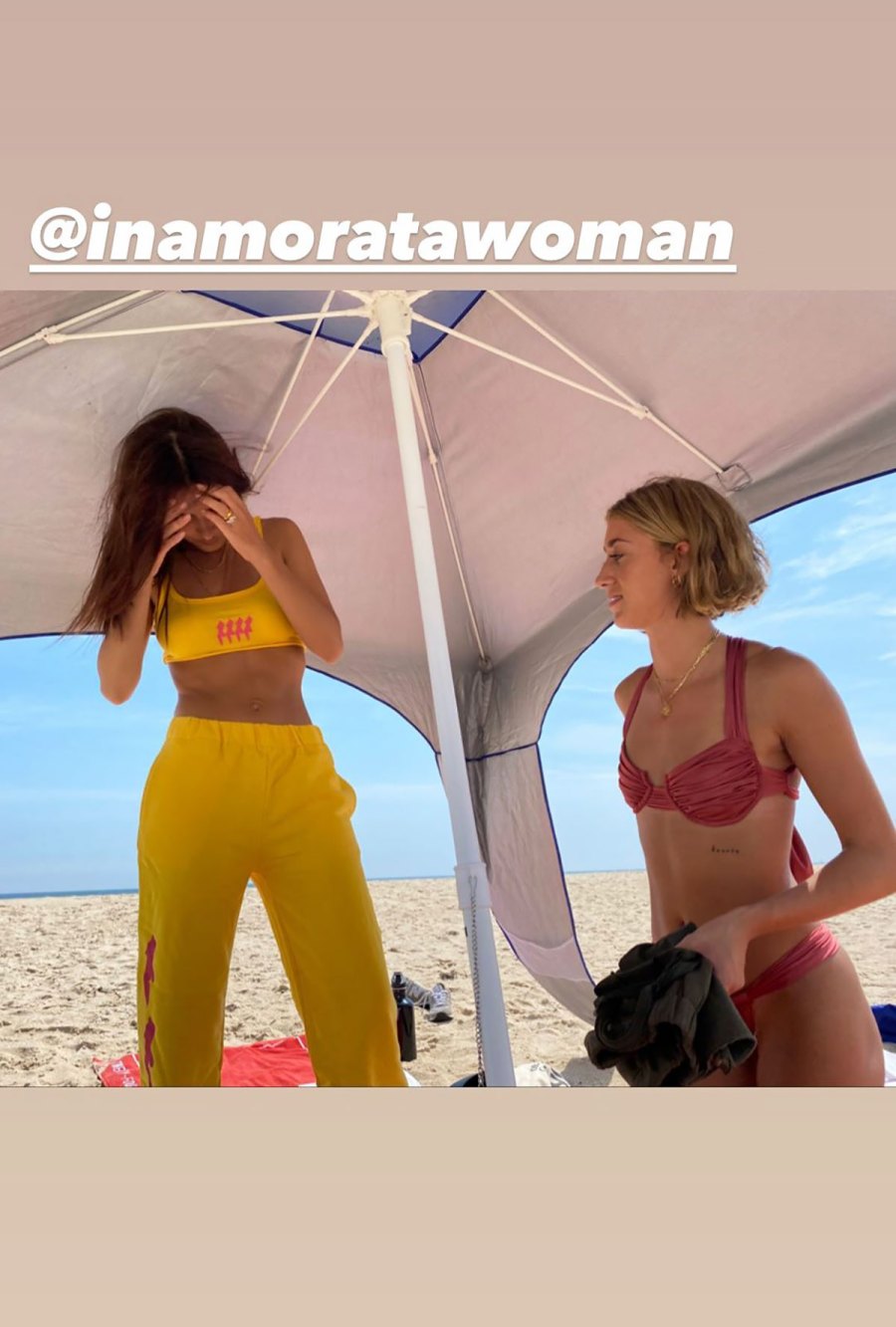 Emily Ratajkowski Teases Her Upcoming Inamorata Athleisure Collection