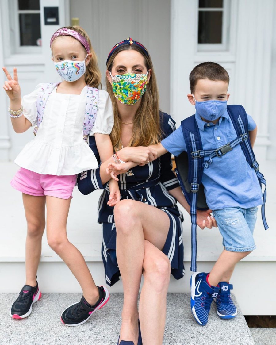 Eva Amurri Kids in Masks
