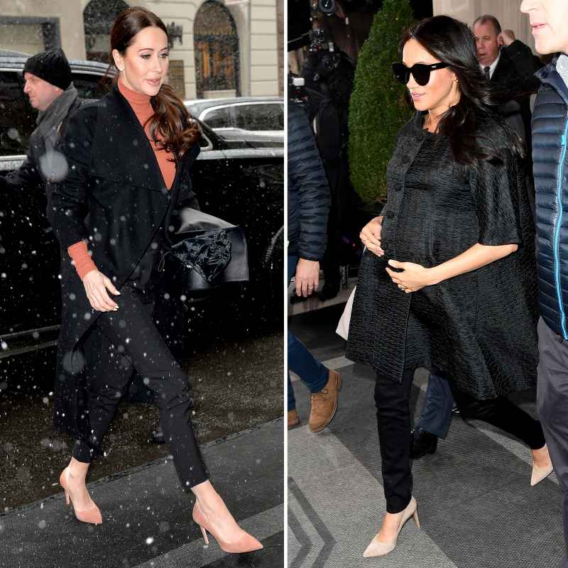 Feb. 2019 Jessica attends Meghan's baby shower in NYC