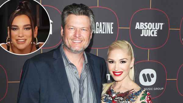 Gwen Stefani Corrects Dua Lipa After She Mistakenly Calls Blake Shelton Her Husband