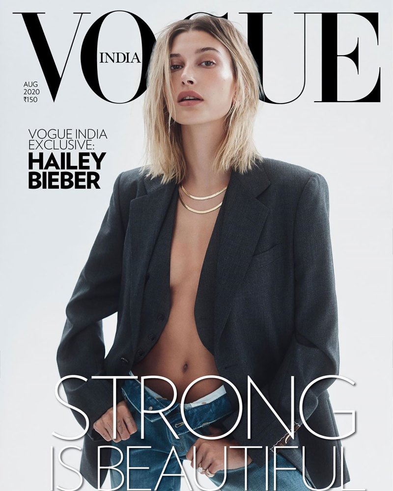 Hailey Baldwin and More Stars Who've Gone Topless on Social Media