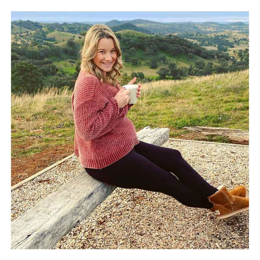 Hannah Ferrier Instagram Inside Pregnant Celeb Babymoons