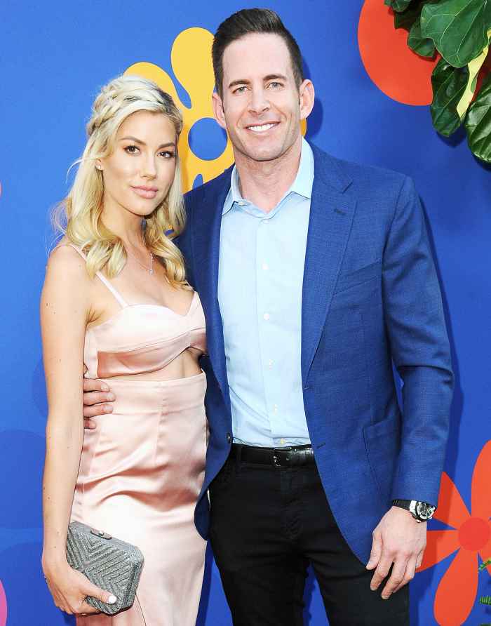 Heather Rae Young and Tarek El Moussa attend A Very Brady Renovation TV show Premiere Christina Anstead Reacts to Ex-Husband Tarek El Moussa Engagement