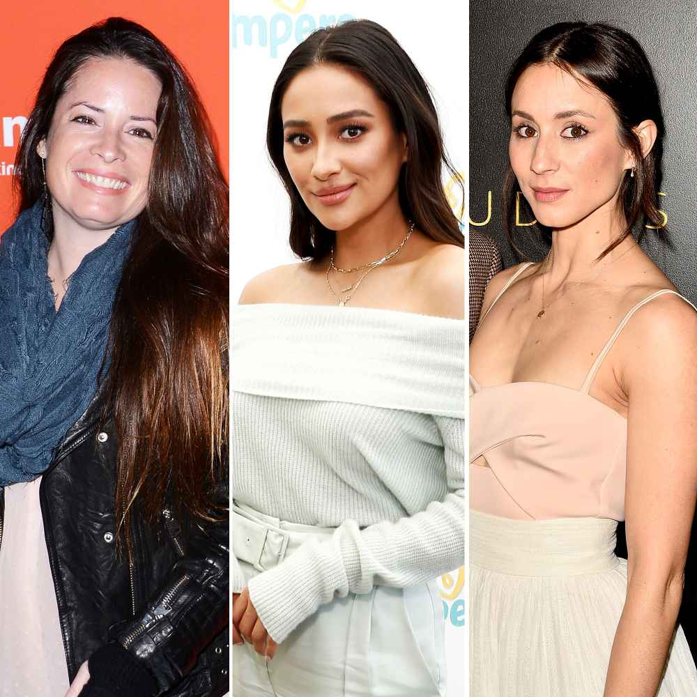 Holly Marie Combs Shay Mitchell and Troian Bellisario Have Become Really Close in Motherhood