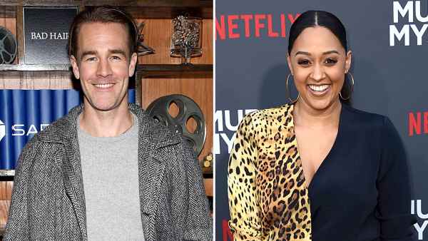 James Van Der Beek Tia Mowry Celebs Get Real About Their Remote Learning Experiences