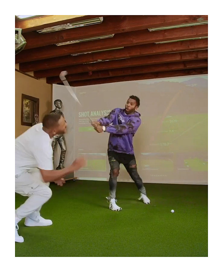 Jason Derulo Knocks Will Smith Teeth Out With a Golf Club in Prank Video
