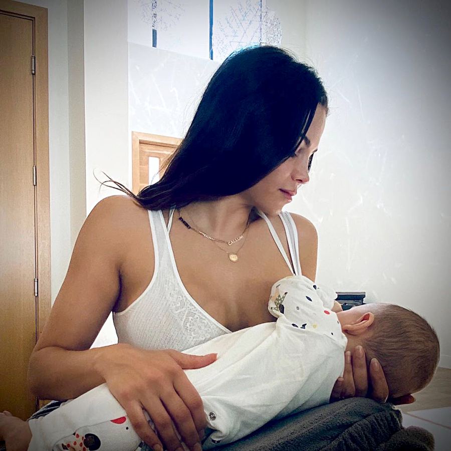 Jenna Dewan Describes Challenging Experience Breast-Feeding Son Callum