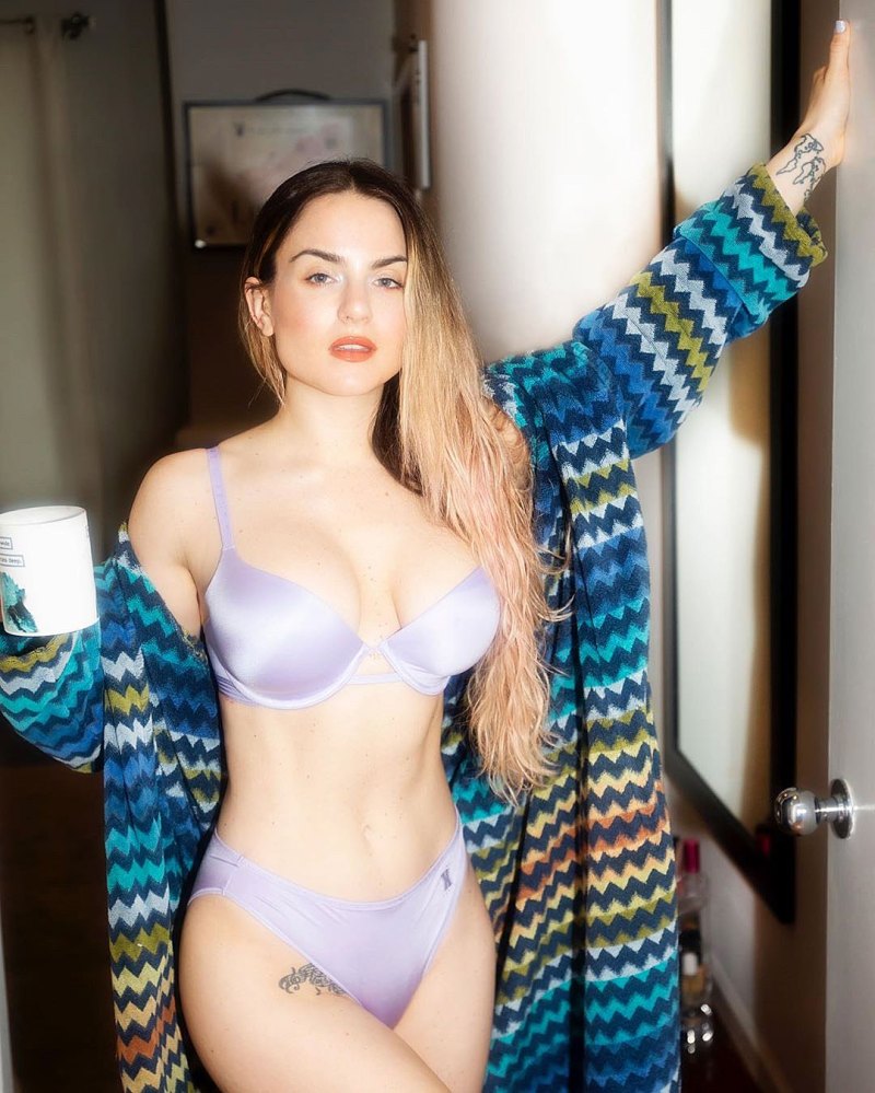 JoJo Pairs Her Sexy Savage x Fenty Lingerie With a Cute Cardigan